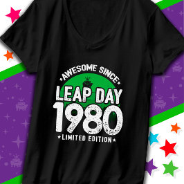 Fantastisk sedan 1980 års lövdag, 29 födelsedagar t shirt