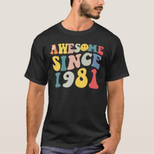 Fantastisk sedan 1981 42 år gammal 42:a födelsedag t shirt