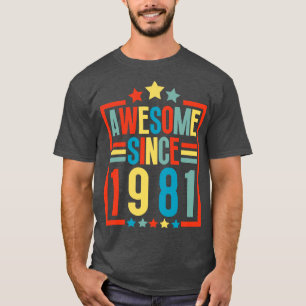 Fantastisk sedan 1981 t shirt