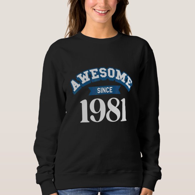 Fantastisk sedan 1981 t shirt (Framsida)
