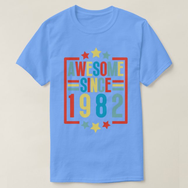 Fantastisk sedan 1982 12 t shirt (Design framsida)