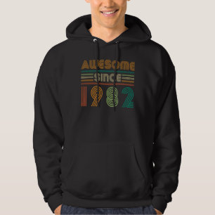 Fantastisk sedan 1982 40:e födelsedag Manar Women Hoodie