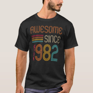 Fantastisk sedan 1982, 40:e födelsedagen Retro T Shirt