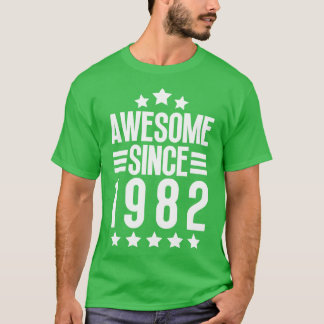 Fantastisk sedan 1982 4 t shirt