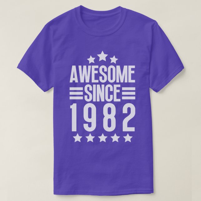 Fantastisk sedan 1982 4 t shirt (Design framsida)