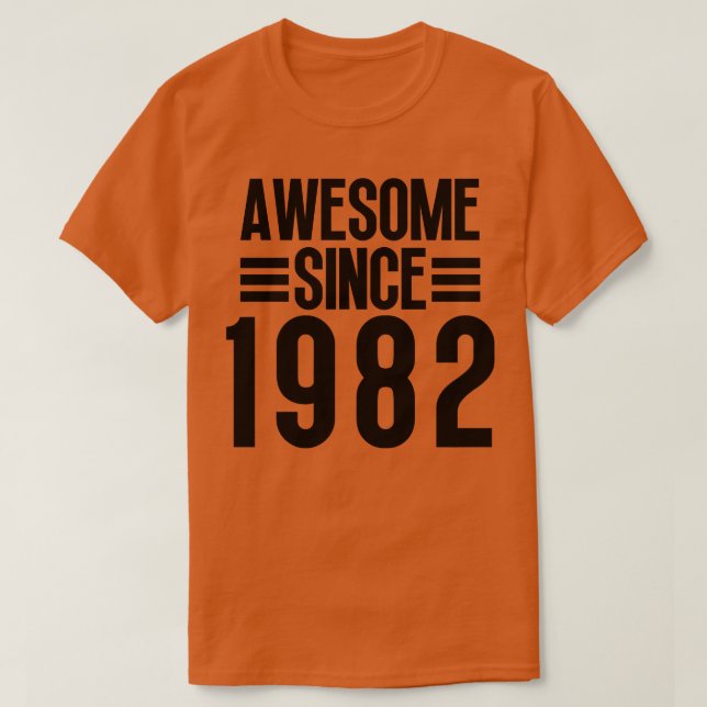 Fantastisk sedan 1982 7 t shirt (Design framsida)