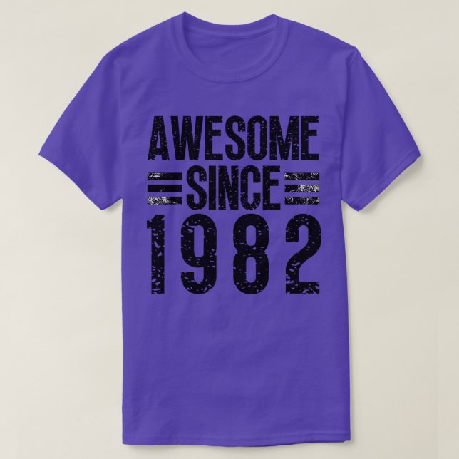 Fantastisk sedan 1982 8 t shirt (Design framsida)