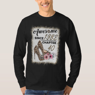 Fantastisk sedan 1982 Kapitel 40 Leopard Shoes Lip T Shirt