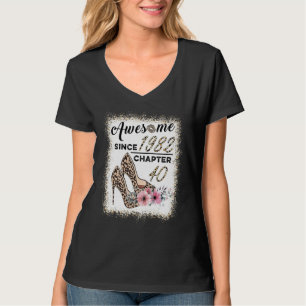 Fantastisk sedan 1982 Kapitel 40 Leopard Shoes Lip T Shirt