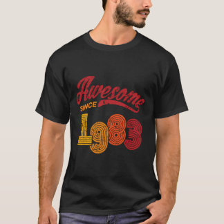 Fantastisk sedan 1983 36 år gamla 36:e födelsedags t shirt