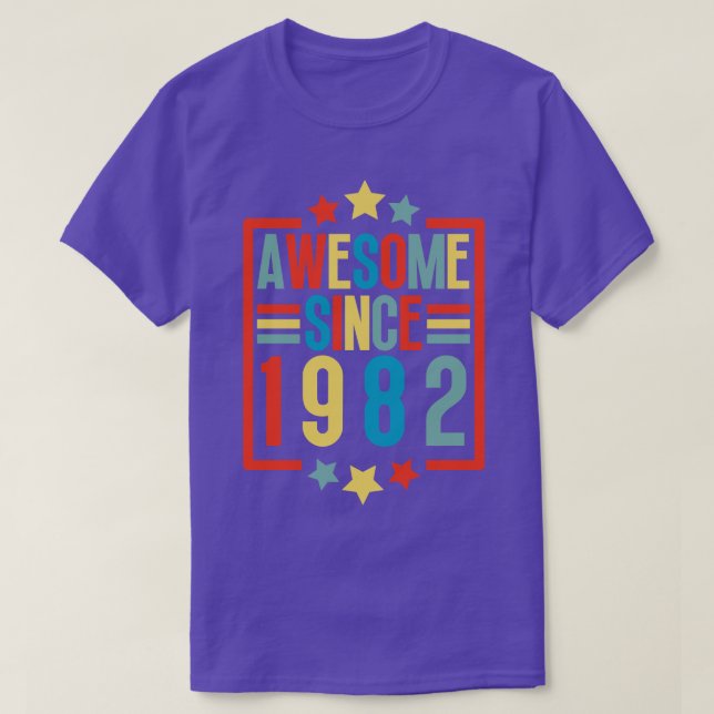 Fantastisk sedan 1983 t shirt (Design framsida)