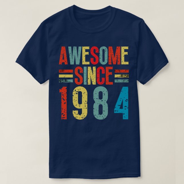Fantastisk sedan 1984 16 t shirt (Design framsida)