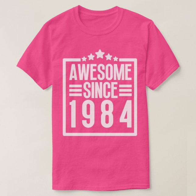 Fantastisk sedan 1984 16 t shirt (Design framsida)