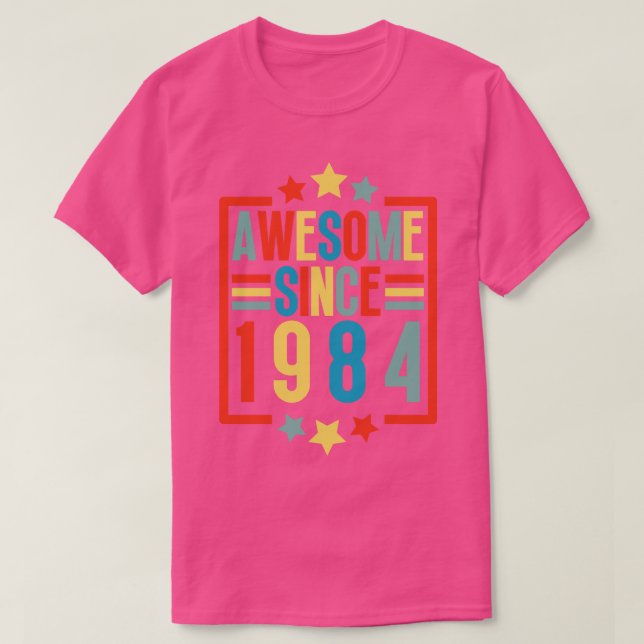 Fantastisk sedan 1984 5 t shirt (Design framsida)