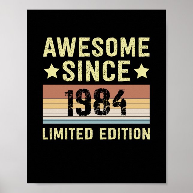 Fantastisk sedan 1984 poster (Framsidan)