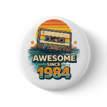 Fantastisk Sedan 1984 Retro Kassettradio Vintage 8