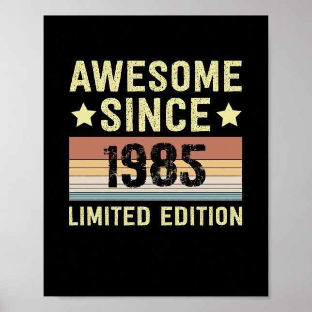 Fantastisk sedan 1985 poster (Framsidan)
