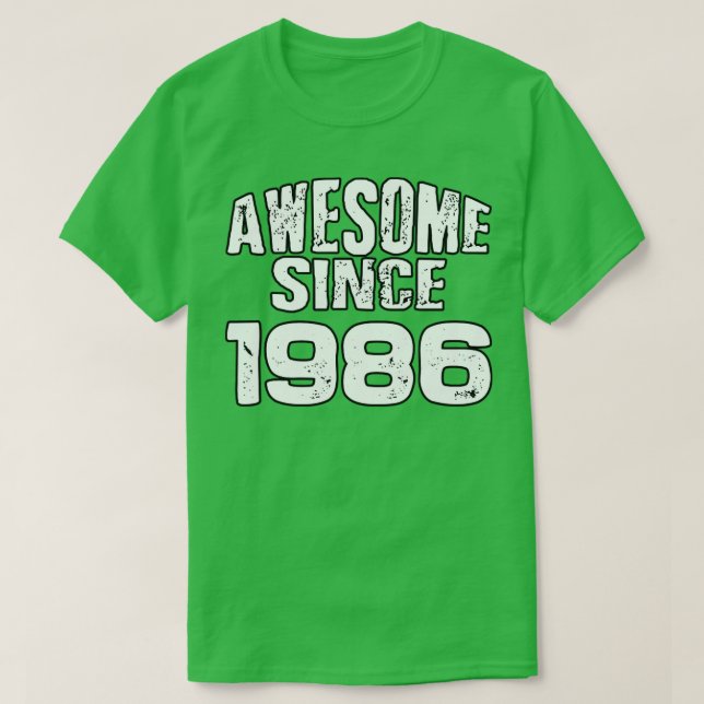 Fantastisk sedan 19861 t shirt (Design framsida)