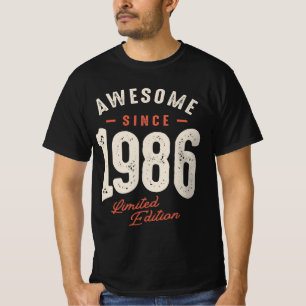 Fantastisk sedan 1986 - 36:e födelsedagen: Retro C T Shirt