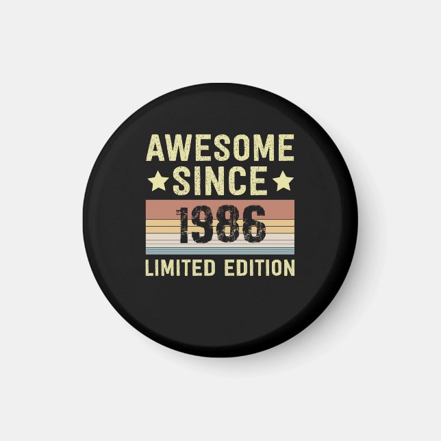 Fantastisk sedan 1986 magnet (Framsidan)