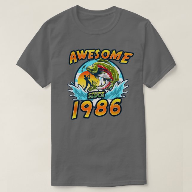 Fantastisk sedan 1986 t shirt (Design framsida)