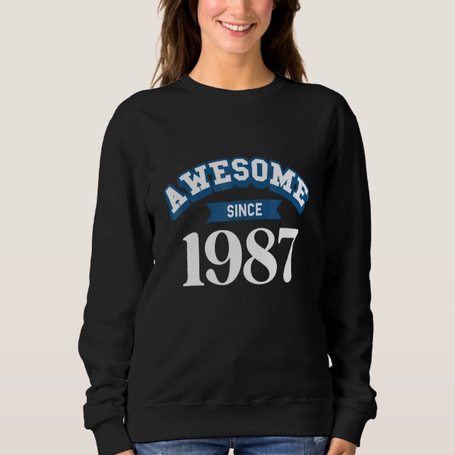 Fantastisk sedan 1987 t shirt (Framsida)