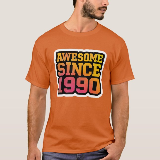 FANTASTISK sedan 1990 - Retrogradient T Shirt (Framsida)