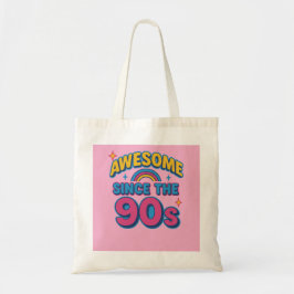 Fantastisk sedan 1990-talet - färgfull Retro Y2K S Tygkasse