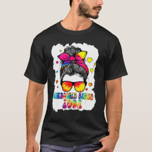 Fantastisk sedan 1991, Messy Bun Tie Dye 31 år gam T Shirt