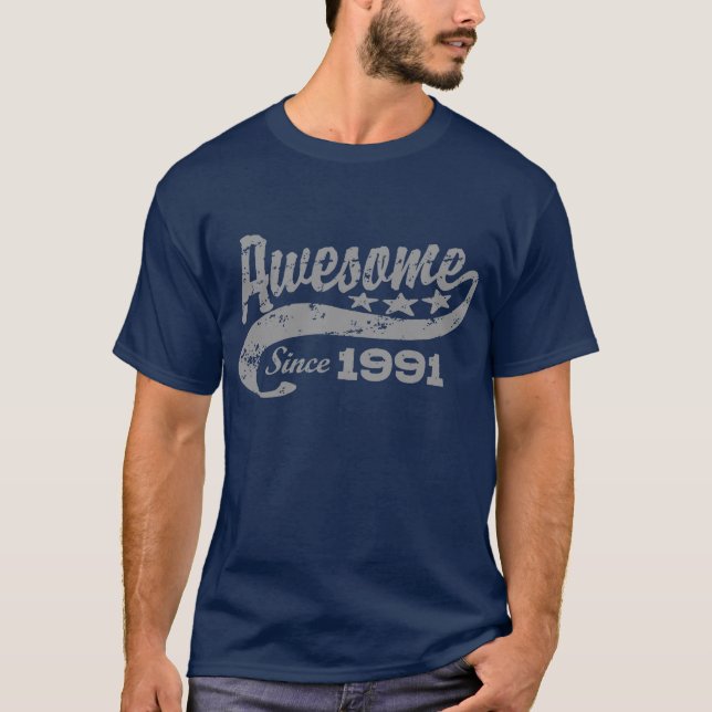 Fantastisk sedan 1991 tee shirt (Framsida)