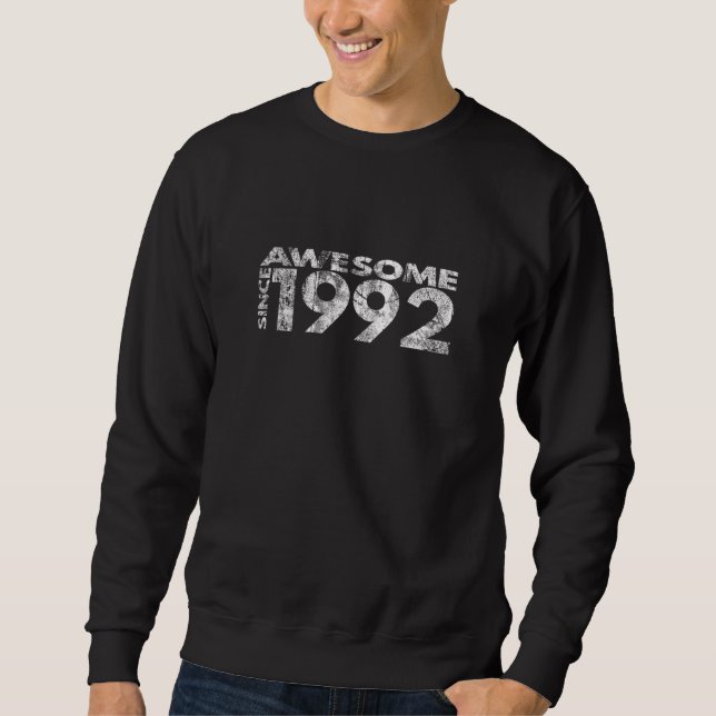 Fantastisk sedan 1992 lång ärmad tröja (Framsida)