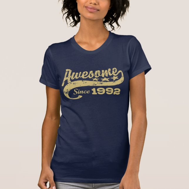 Fantastisk sedan 1992 t-shirt (Framsida)