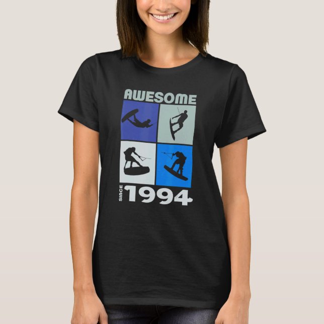 Fantastisk sedan 1994  Wakeboard livsstil T Shirt (Framsida)