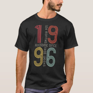 Fantastisk sedan 1996 27:e födelsedagen 27 år gamm t shirt