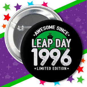 Fantastisk sedan 1996 års läderdag, 29 födelsedaga knapp