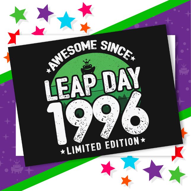 Fantastisk sedan 1996 års läderdag, 29 födelsedaga vykort (Skapare uppladdad)