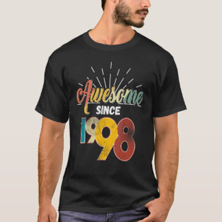 Fantastisk sedan 1998 25:e födelsedagstidningen Re T Shirt