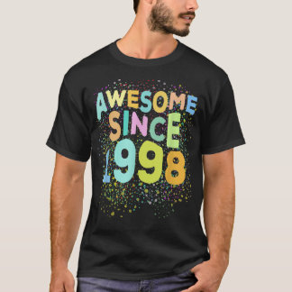 Fantastisk sedan 1998 Funny Retro 24 år gammal 24  T Shirt
