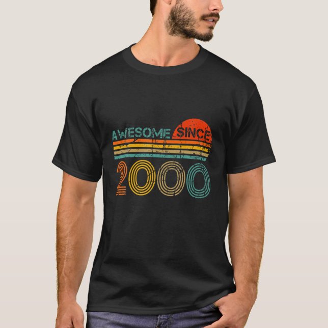 Fantastisk sedan 2000 20:e födelsedagserbjudandet  t shirt (Framsida)