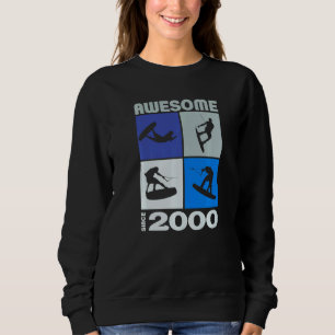 Fantastisk sedan 2000 wakeboard livsstil t shirt
