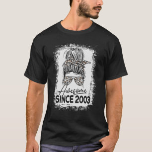 Fantastisk sedan 2003 20 år gammal leopard 20:e fö t shirt