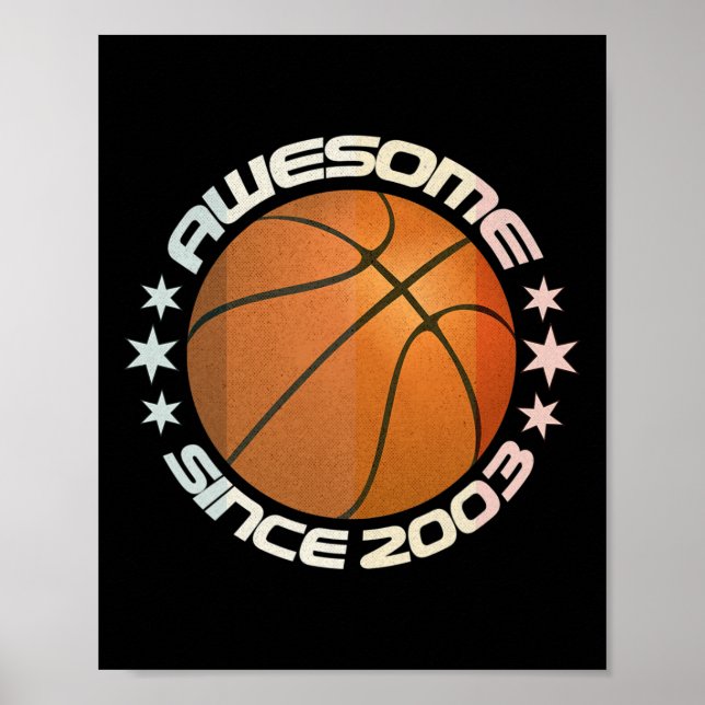 Fantastisk Sedan 2003 20-års Födelsedag 20 Års Ske Poster (Framsidan)