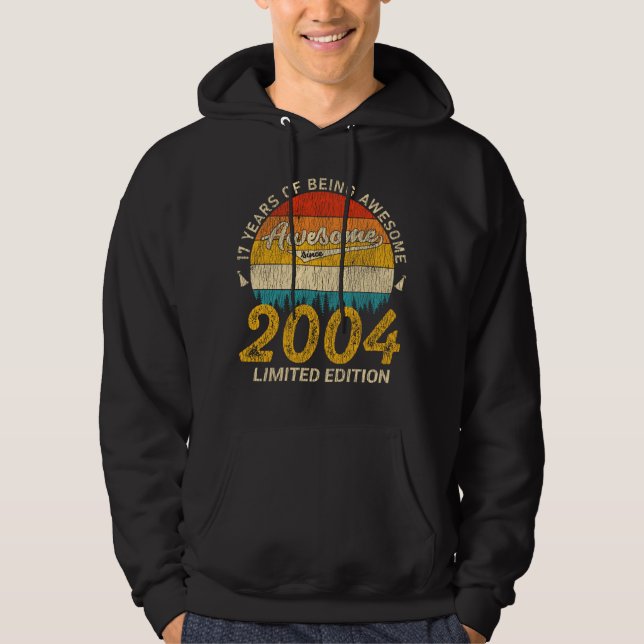 Fantastisk Sedan 2004 Limited Edition Födelsedagsp Hoodie (Framsida)
