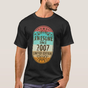 Fantastisk sedan 2007 15:e födelsedagen t shirt