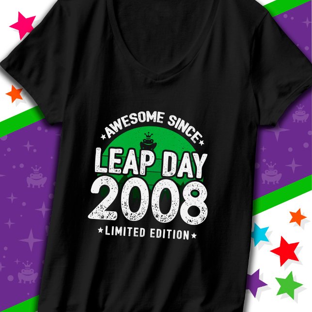 Fantastisk sedan 2008: Bladdagen 29 födelsedag T Shirt (Skapare uppladdad)