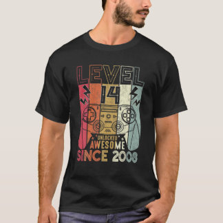 Fantastisk sedan 2008 olåst 14-årsjubileum t shirt