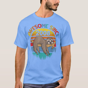 Fantastisk sedan 2008 Sjunde födelsedag 14 år gamm T Shirt