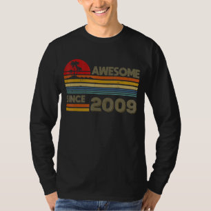 Fantastisk sedan 2009 13:e födelsedag 13 år t shirt