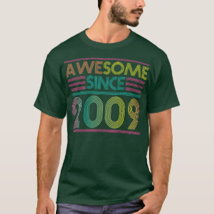 Fantastisk sedan 2009 Lustigt färgämne 2009 Födels T Shirt