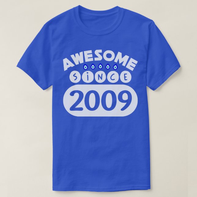 Fantastisk sedan 2009 t shirt (Design framsida)